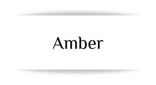 Amber
